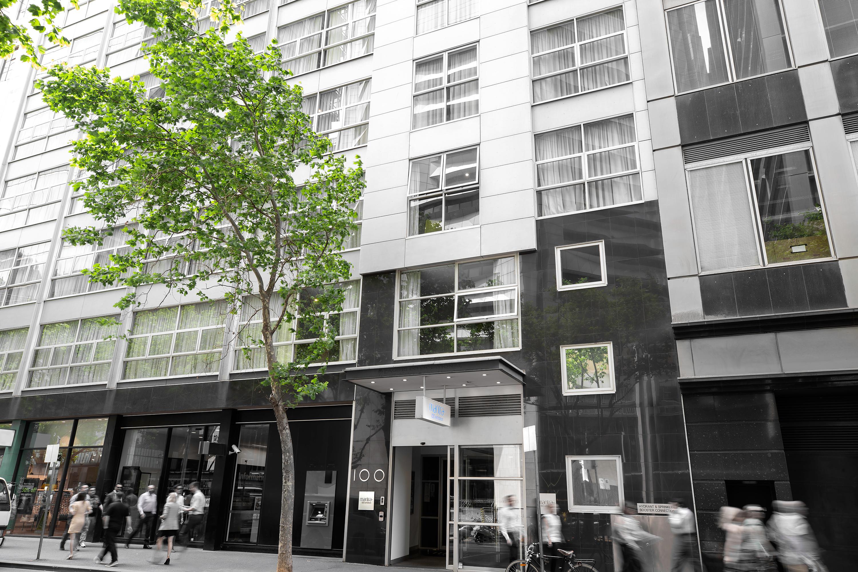 Aparthotel Mantra 100 Exhibition Melbourne City Exterior foto